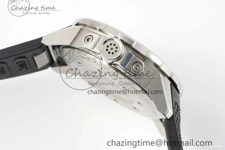 MIROTIME 0403 Aquatimer SS IW3290 RSF 1:1 Best Edition Blue Dial on Black Rubber Strap A Fashionable 7074